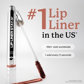 Sacheu Lip Liner STAY-N Tinta Para Labios De Larga Duración — Con Ácido Hialurónico Y Vitamina E, Waterproof A Prueba De Transferencia — Vegano Y Sin Crueldad (p-INKED)