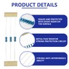 Innfeeltech 100 Pcs 1/4W 1% Tolerance 20K Ohm Metal Film
