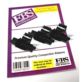 Sharp EL-1750V Ink Rollers - 3 Pack - Black Red Compatible