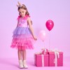 DXTON Toddler Girls Tutu Dresses Short Sleeve Spring Summer Tulle