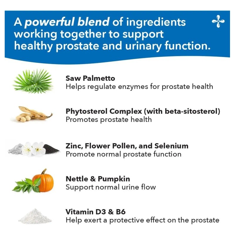 Lifeseasons Pros-t Apoyo Para La Próstata 60 Cápsulas Sfn