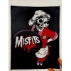 Misfits Marilyn Logo Large Patch: Sew On, Quality Digital Print,