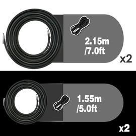 Replacement Cord for Zero Gravity Chair, 4 PCS Universal Replacement Elastic Cords Repair Tool Kit for Repairing Sun Loungers, Garden Chairs, Outdoor Recliners