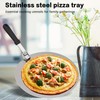 Pizza Peel Metal Steel Round Spatula Paddle Peel 10 Inch