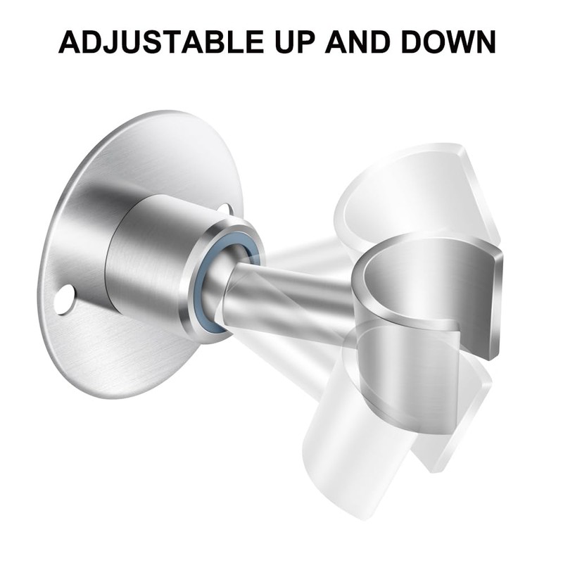 Lokyanwin Shower Head Holder Wall Mount,Stainless Steel Handheld Shower Head
