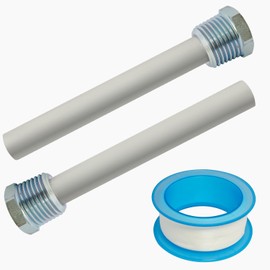 4.5" x 1/2" RV Water Heater Anode Rod, NPT Replacement Part for Atwood Dometic Water Heater 11553 11553-2, Magnesium Anode Rod for RV Camper water heater (2 Pack)