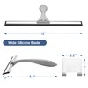 AmazerBath Squeegee for Shower Glass Doors - All-Purpose Squeegee with