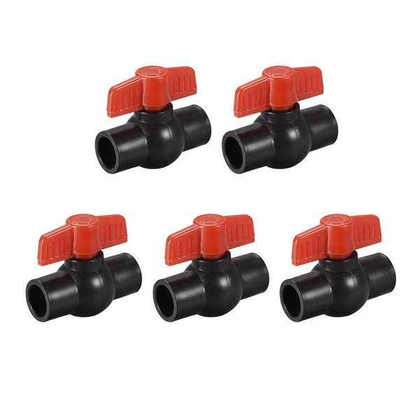 uxcell Ball Valve 20mm PE Socket End Valve for Aquarium
