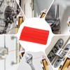 TIESOME Spray Can Straws, 100 PCS Red Extension Straws for