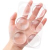 Self-Adhesive Door Handle Bumpers for Wall Protection – Transparent Soft