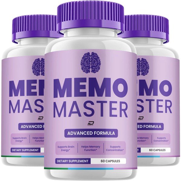 Memo Master (3 Pack) Memo Master Supplement Capsules – Memo