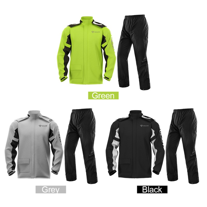 Waterproof Rain Coat Pants Set with Invisible Shoes Cover Rainproof
