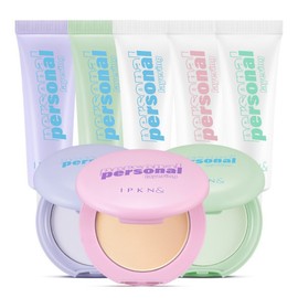IPKN Personal Tone Correcting Base + Primer + Compact Powder (Choose 2 Types) (Set of 3 Total) / 입큰 퍼스널 톤코렉팅 베이스+프라이머+팩트 2종 택 (총 3개세트)