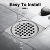 Shower Drain Flange Kit Compatible with Schluter Systems kerdi Shower