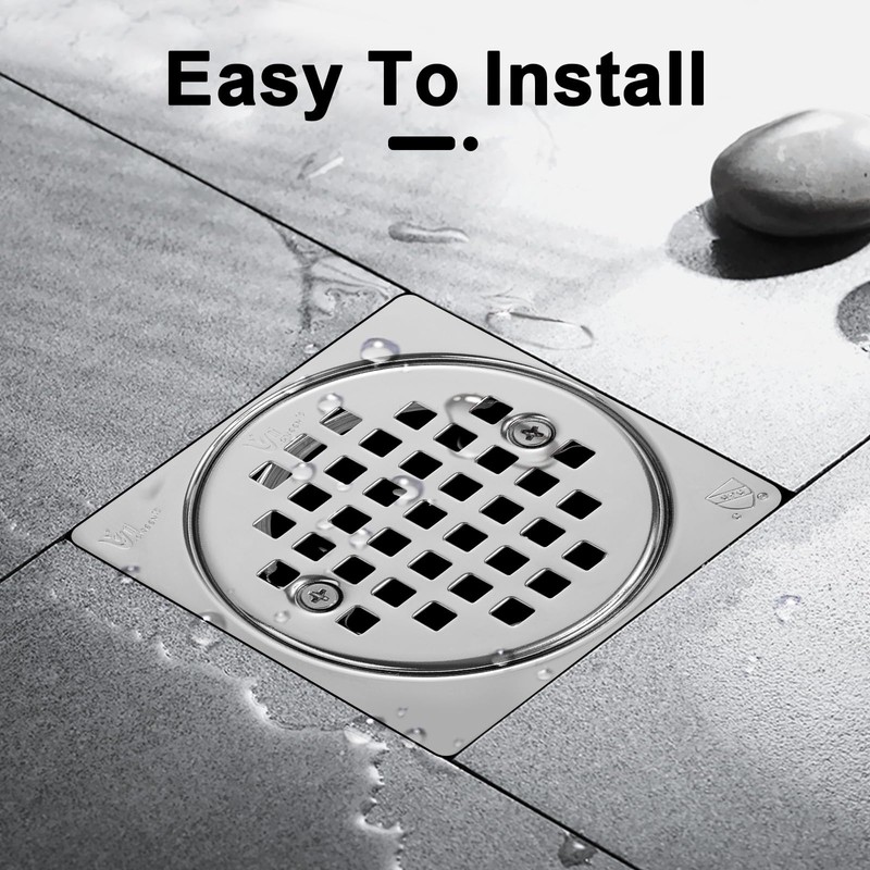 Shower Drain Flange Kit Compatible with Schluter Systems kerdi Shower