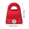 20KN Climbing Pulley Aluminum Mg Alloy Downhill Side Plate Single