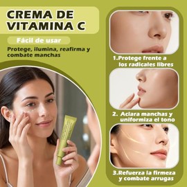 3pcs Serum Vitamina C con Glutatión y Vitamina E,Vitamina C Booster Shot,Sérum Facial Brillo Antiarrugas,Unifica el Tono y Suaviza la Piel,Suero Vitam