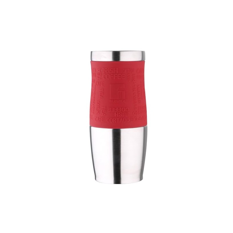 BERGNER Travel Thermos Flask 400 ml with Removable Lid Made