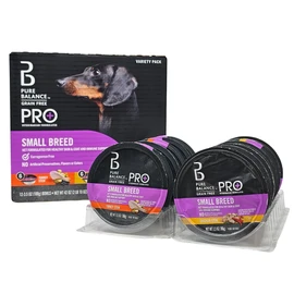 Pure Balance Pro+ Small Breed Turkey and Chicken Stew Wet Dog Food, 12 Count
