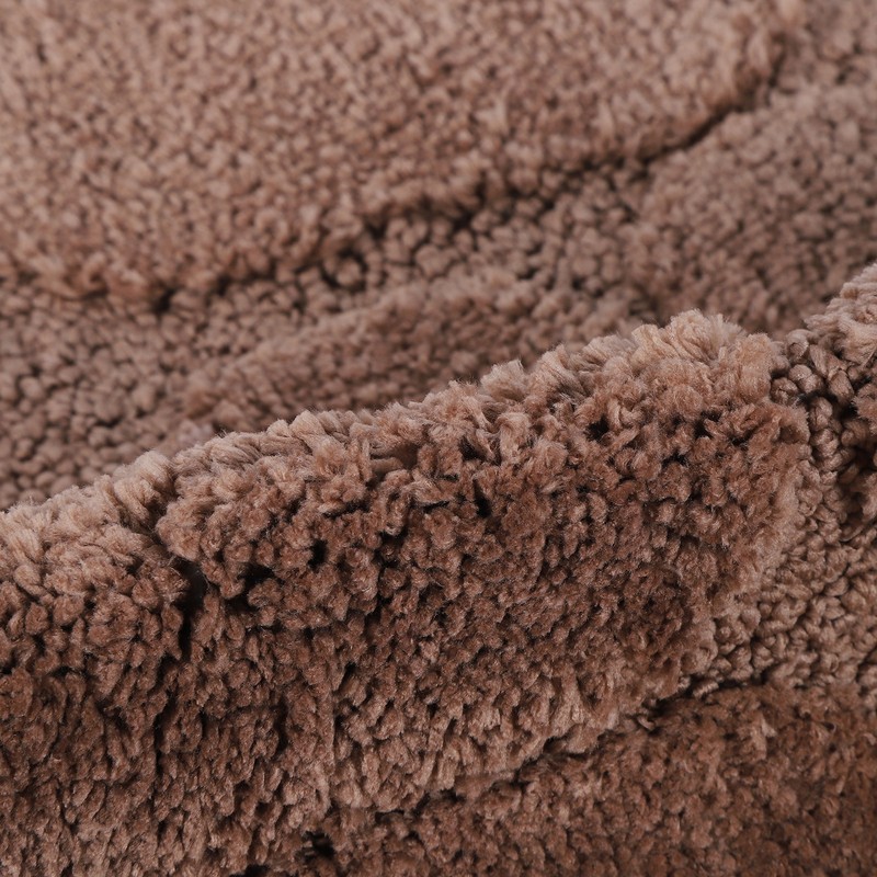 Half Round Shape Super Absorbs Non Slip Floor Mat for