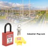 Industrial Plug Lockout Engineering Plastic Nylon Waterproof Safety Lockout Kit
