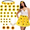 Sunflower Costume Women, Sunflower Costume Tutu Yellow Tulle Skirt with