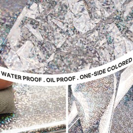 PartyWoo Silver Foil Tablecloth, 2 PACK 54 x 108 Inch Iridescent Color Rectangle Tablecloth, Foil Tablecloth for 6 to 8 Foot Table, Metallic Color Table Cover, Waterproof Table Cloth for Birthday