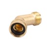 Brass Garden Hose Elbow Connector 45 Degree Hose Elbow Fitting