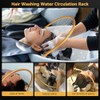 Zjchao Cabeza Spa Cascada Equipo Lavado Cabello Marco Circulación Agua