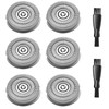 6PCS Roaman Shaver Replacement Blades for Roaman Electric Razor RMS8107