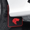 UpAuto Car Mud Flaps Screw and Clips Universal Rubber Mudguard