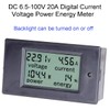 Greluma 1 x DC 6.5-100V 20A LCD Display Digital Current