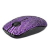 Luxury Bling Wireless Mouse for Girls, Pink Rhinestone Coverd Computer