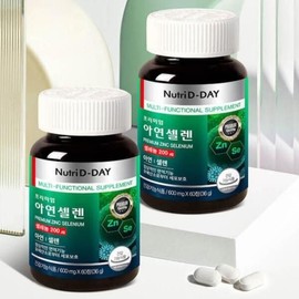 Nutri D Day [Seller Herb Food] Nutri-D Day Zinc Selenium Seaweed Mix Powder 60 tablets / [셀러허브 식품] 뉴트리디데이 아연 셀렌 해조혼합분말 60정 X2