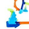 Hot Wheels Toy Car Track Set, Flip & Jump Through