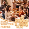 50 Pack Friendsgiving Travel Tissue, Soft Tissues for Purse
