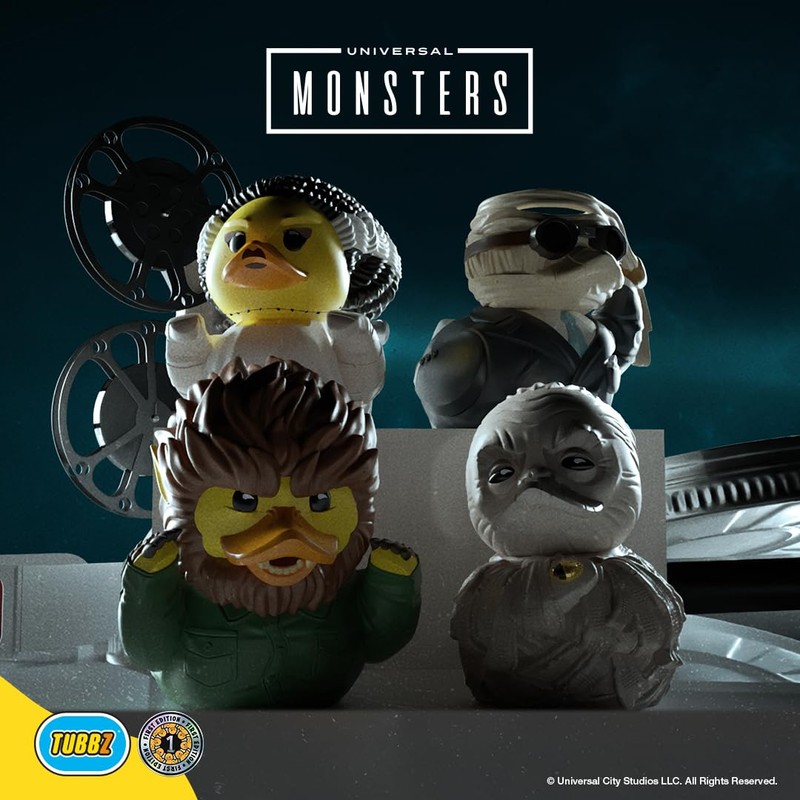 TUBBZ Universal Monsters Wolfman Cosplay Rubber Duck Vinyl Figure First