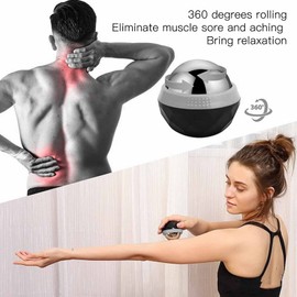 Restore Cold Therapy Muscle Massage Roller Ball, Cryosphere Cold Massage Roller Ball, Easy Glide Roller mit Comfort Grip Base, Muskelmassagegerät Zur Hilfe bei Muskelkater