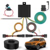 Nilight 4 Pin Trailer Wiring Harness Kit 56406 Vehicle Standard