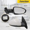 XQSMWF 8 Pins Right Passenger Side Mirror Assembly 87620M7090 Compatible