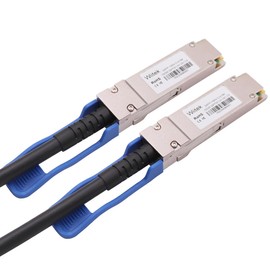 Wiitek 100GbE QSFP28 DAC Twinax Cable, 0.5 Meter 100GBASE-CR QSFP28 to QSFP28 Passive Copper Cable, Compatible for Mellanox MCP1600-C0005, with Blue Pull Tab