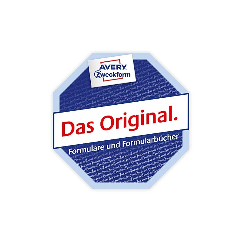 AVERY Zweckform 2863 Processing Directory (According to DSGMO, A4, with