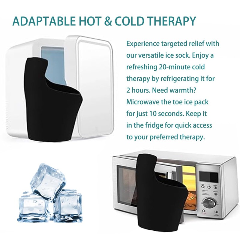 Toe Ice Pad, Foot Ice Pack, Soft Forefoot Ice Pack,