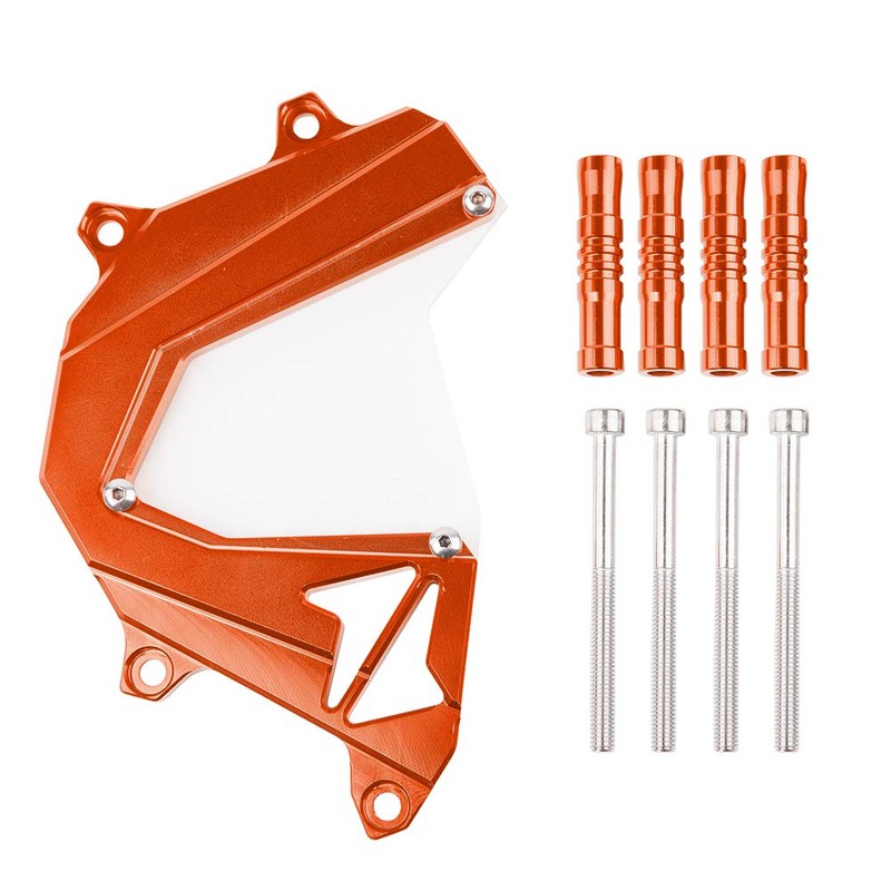Lorababer Accessories CNC Aluminum Motorcycle Engine Front Chain Guard Protection