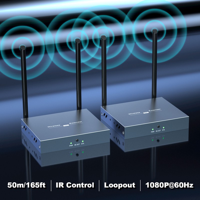 HD Multimedia Interface Extender Kit 1080P IR Remote Control Wall
