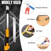 TIFICAL 42 Pack Box Cutter Retractable, 9MM Snap-Off Blade Utility