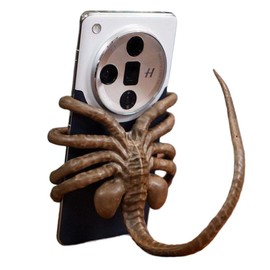 Poemtian Facehugger Phone Holder, Adjustable Alien Xenomorphs Toy Face Hugger Phone Holder Stand for Desk
