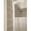 StayDry Systems Splash Guard Shower Curtain (38" Wide with mesh)