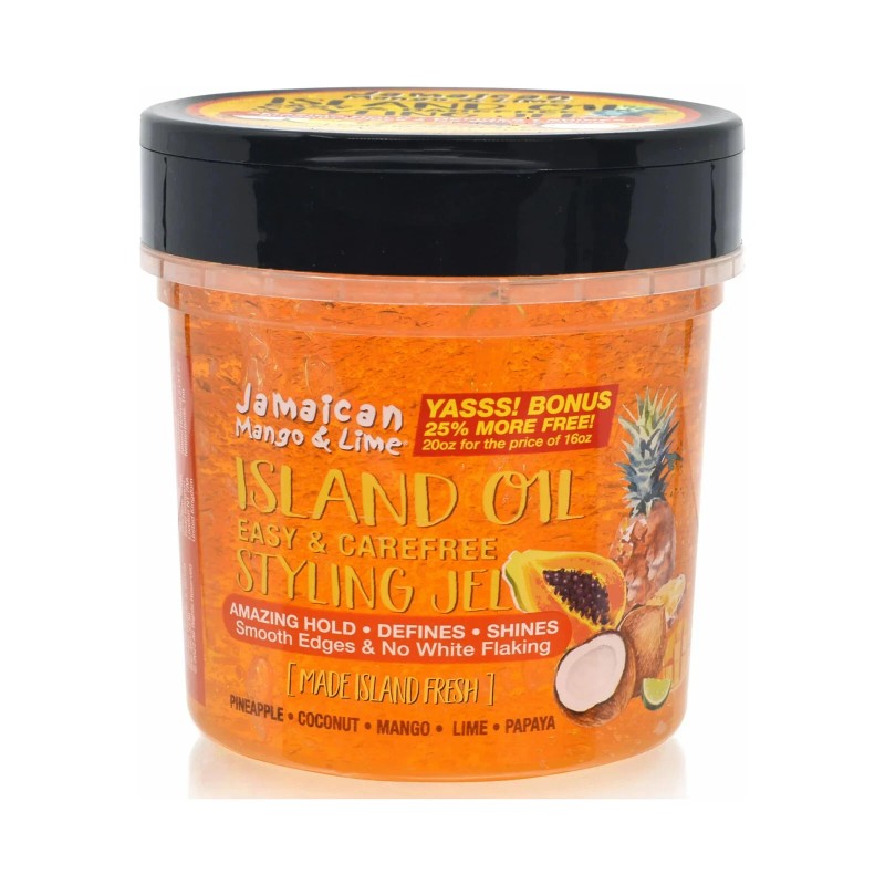 Jamaican Mango & Lime Island Oil Styling Gel 8 oz