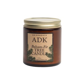 Balsam Fir Scented Candle, Plant Based Aromatherapy Candle for Home Decor & Kitchen Décor, 17 Hrs of Burn Time, Wax Jar Candles for Relaxation, Natural Candles Gift for Mother’s Day